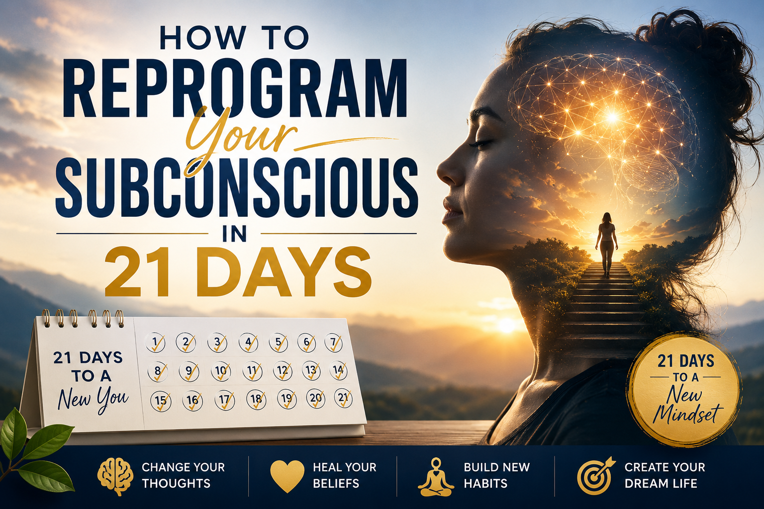 How to Reprogram Your Subconscious in 21 Days (A Daily NLP Routine)